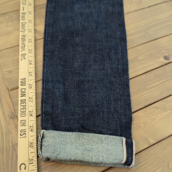 Naked & Famous Denim Men's Super Skinny Guy Jeans in Dirty Fade Selvedge - Picture 9 of 15